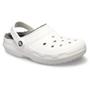 Imagem de Crocs classic lined clog white/grey