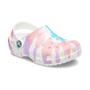 Imagem de Crocs classic tie dye graphic clog kids  fresco/multi