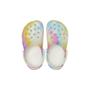 Imagem de Crocs classic tie dye graphic clog kids  white/multi