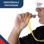Imagem de Cronômetro Digital Multiuso C/ Calendário e Apito Metal Azul