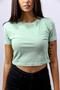 Imagem de Cropped 100% Algodão Premium Blusa Feminina