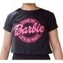 Imagem de Cropped Barbie Camiseta Tshirt  Tendência Rosa Moda Blogueira