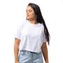 Imagem de Cropped Blusa Feminina Basica lisa algodão 