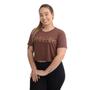 Imagem de Cropped Blusa Feminina Estampado Camiseta Fitness Academia