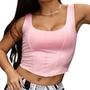 Imagem de Cropped Cintilante em V com Alças Dazy