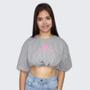 Imagem de Cropped com Elástico Reveza  Don't Touch Me