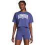 Imagem de Cropped de Treino Feminino Under Armour Heivyweight Scripted Wordmark