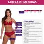 Imagem de Cropped em Renda Com Bojo Decote V Estilo Sedutor - VF53