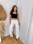 Imagem de Cropped Feminino Blogueira Estampa Lisa