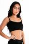 Imagem de Cropped Feminino Fitness Com Tela Alcinha