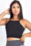 Imagem de Cropped Feminino Fitness Top Alcinha básico