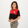 Imagem de Cropped Flamengo Axie Feminino Vermelho e Preto