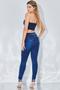 Imagem de Cropped Hydra Jeans Fechamento Frontal Planet Girls Jeans Escuro