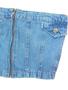 Imagem de Cropped Jeans feminino  bolso com aba ziper