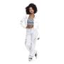 Imagem de Cropped Juvenil Feminino Amofany Com Alça Dupla - OFF WHITE - G