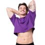 Imagem de Cropped Masculino Roxo Oversized - JWilas Streetwear