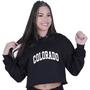 Imagem de Cropped Moletom Blusa Colorado USA