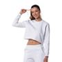 Imagem de Cropped Moletom Feminino Branco