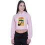 Imagem de Cropped Moletom Feminino Chaves Já Chegou o Disco Voador
