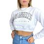 Imagem de Cropped Moletom Los Angeles Feminino Tecido Premium