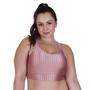 Imagem de Cropped Plus Size de Academia Fitness 3D Top Alça Sustentação - TOP NICOLE PLUS