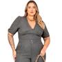 Imagem de Cropped Plus Size Lastex 007057