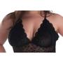 Imagem de Cropped Plus Size. Top Sutiã. Lingerie em Renda. Moda Primavera Verão Frimodas.