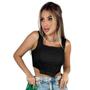 Imagem de Cropped RafaellaCorselet Feminino com Bico em V Tendencia Balada Comportado