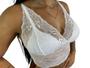 Imagem de Cropped Renda Regata Blusinha Top Bojo Decote R11