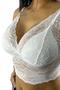 Imagem de Cropped Renda Regata Top Bojo Decote R11