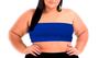 Imagem de Cropped sem alça Faixa Plus Size Top Do Tam Pp Ao G4