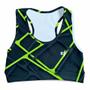 Imagem de Cropped Top De Academia Feminino Moda Fitness Treino Corrida Caminhada