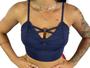 Imagem de Cropped Trançado Feminino Com Bojo R04
