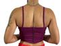 Imagem de Cropped Trançado Feminino Toque Suave Com Bojo Modelagem R04
