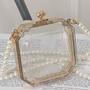 Imagem de Crossbody Mini Transparent Box Bag, Fashion One Shoulder