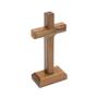 Imagem de Crucifixo Cruz Sem o Cristo De Mesa E Parede Madeira 12 Cm