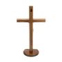 Imagem de Crucifixo de Madeira Cilíndrico 26cm - "Foi por você!"