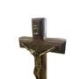 Imagem de Crucifixo de Mesa 17cm Reto Madeira