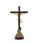Imagem de Crucifixo De Mesa 21.5cm Enfeite Resina