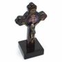 Imagem de Crucifixo De Mesa Madeira São Bento Pequeno 7,5 Cm