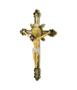 Imagem de  Crucifixo De Parede Imagem Jesus Cruz Crucificado - 30cm