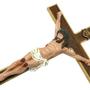 Imagem de Crucifixo Grande De Parede Cruz Em Madeira Lindo 35cm