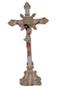 Imagem de CRUCIFIXO PEDESTAL C MEDALHA 29cm (branco)