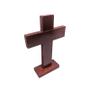 Imagem de Cruz com Base MDF sem Cristo Ecumênica Todas Religiões 13cm
