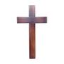 Imagem de Cruz Crucifixo Madeira de Parede para Sala Escritório 40cm