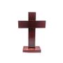 Imagem de Cruz Crucifixo Mesa em Madeira Sem Cristo Sem Imagem 13cm