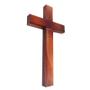 Imagem de Cruz de Madeira Artesanal Crucifixo Sem Cristo 27cm