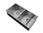 Imagem de Cuba CI Dupla Inox 800 x 400 com Escorredor Inox