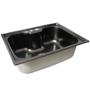 Imagem de Cuba Cozinha Gourmet Aço Inox Luxo Acessórios 60X42 Preto