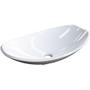 Cuba de Apoio Canoa C01 Para Banheiro Lux L45 Branco - Lyam Decor Imagem de Cuba de Apoio Canoa C01 Para Banheiro Lux L45 Branco - Lyam Decor